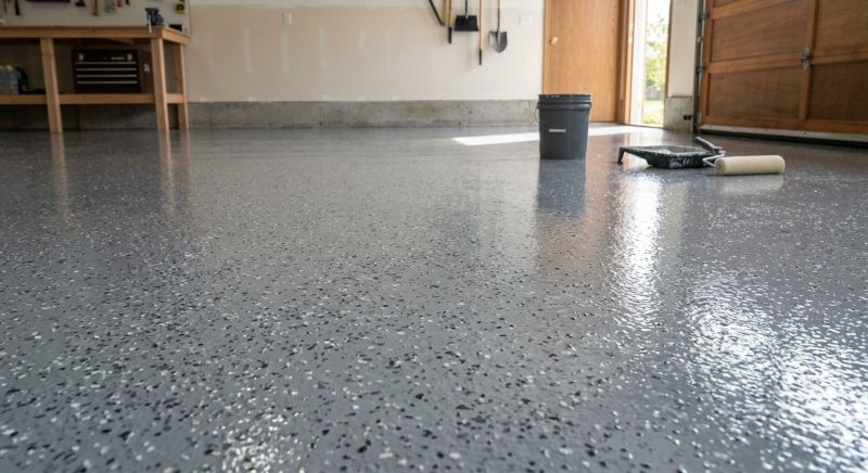 Basement Floor Epoxy Service in Fairfax, VA