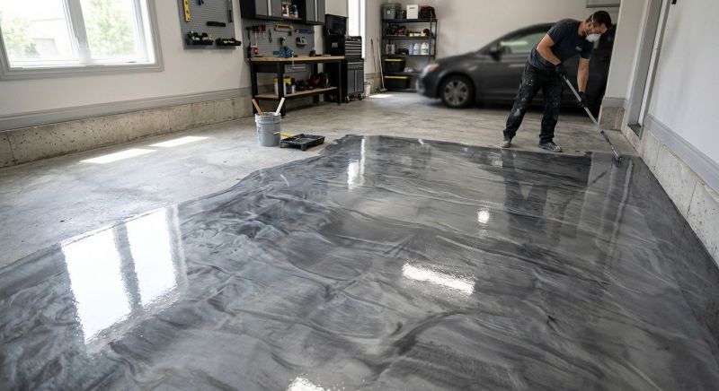 Epoxy Flooring Installation in Annapolis, MD