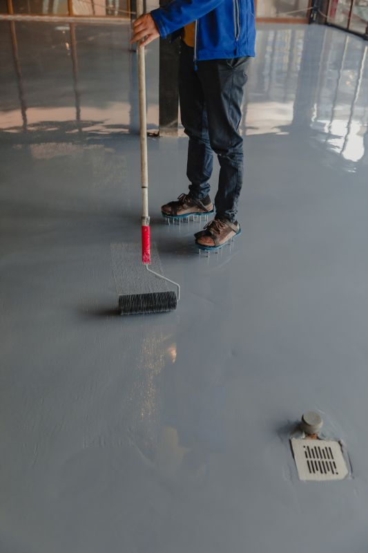 Epoxy Garage Flooring Installation in Greenville, SC