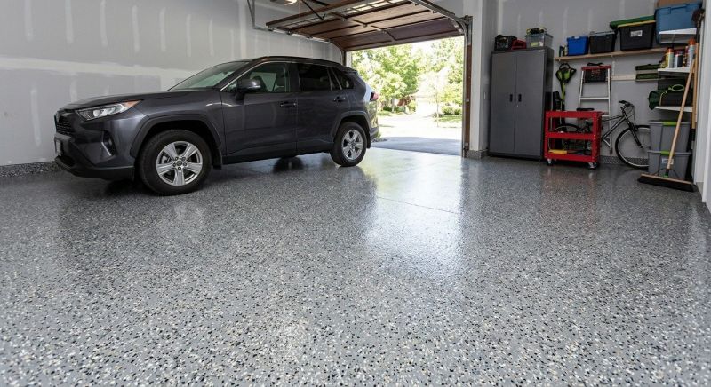 Epoxy Garage Flooring Installation in Fairfax, VA