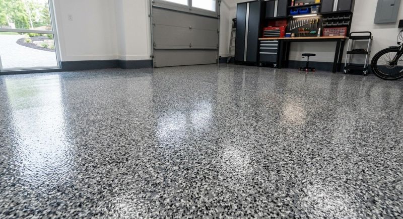 Garage Floor Epoxy Installation in Alexandria, VA