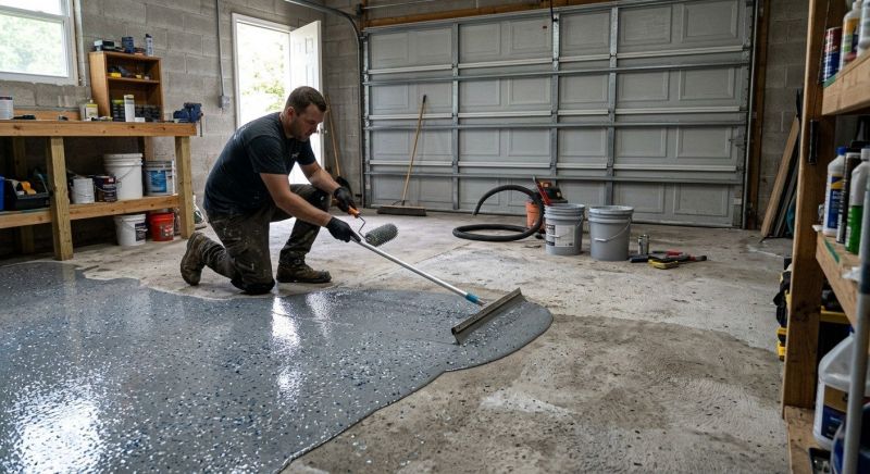 Garage Floor Resurfacing in Greenville, SC