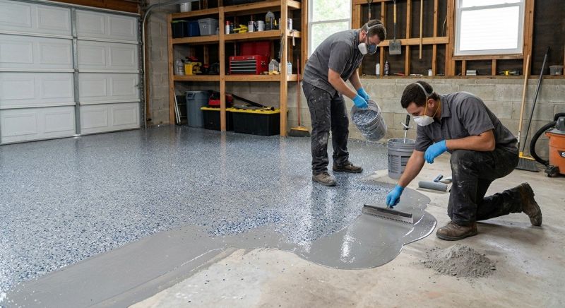 Garage Floor Resurfacing in Loudoun County, VA