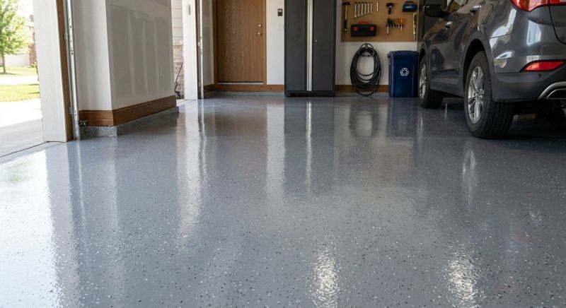 Garage Floor Epoxy Installation in Fairfax, VA