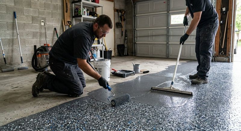 Garage Floor Renovation in Frederick, MD